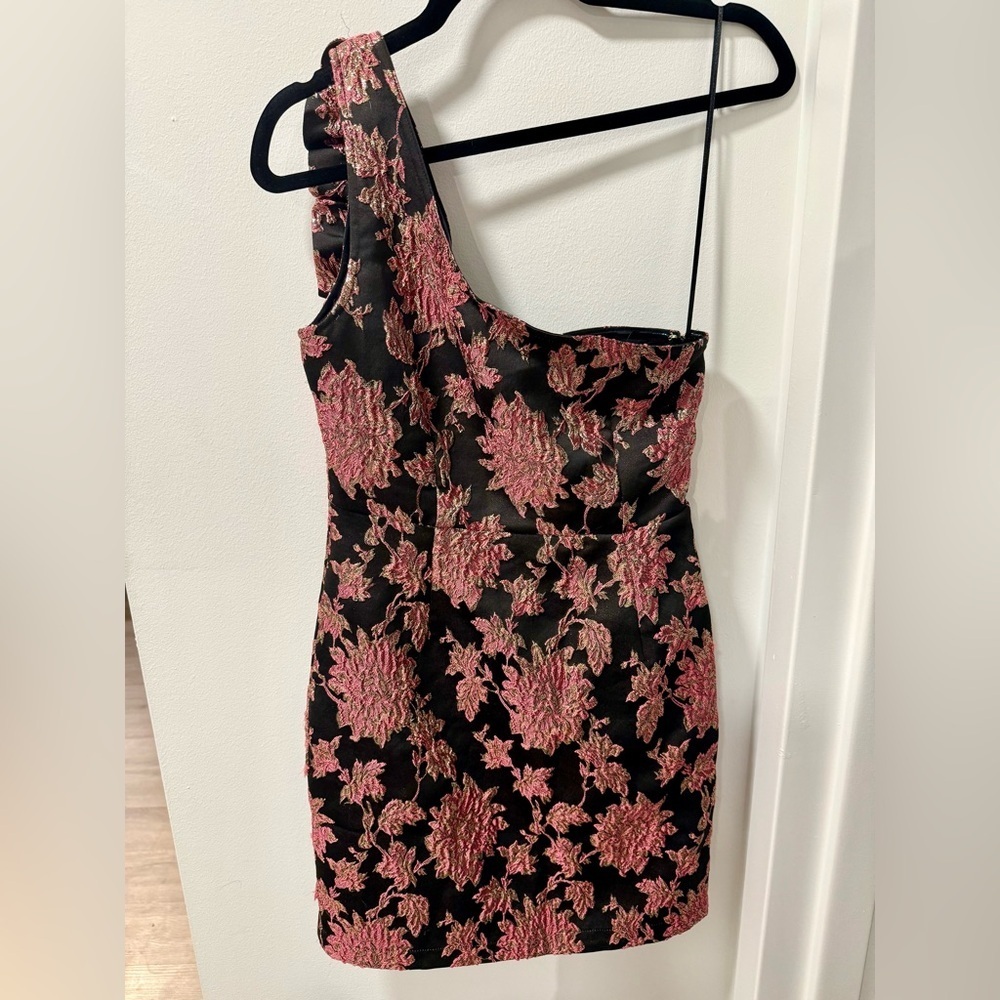 For Love And Lemons Luella Jacquard Mini Dress - Picture 4 of 5